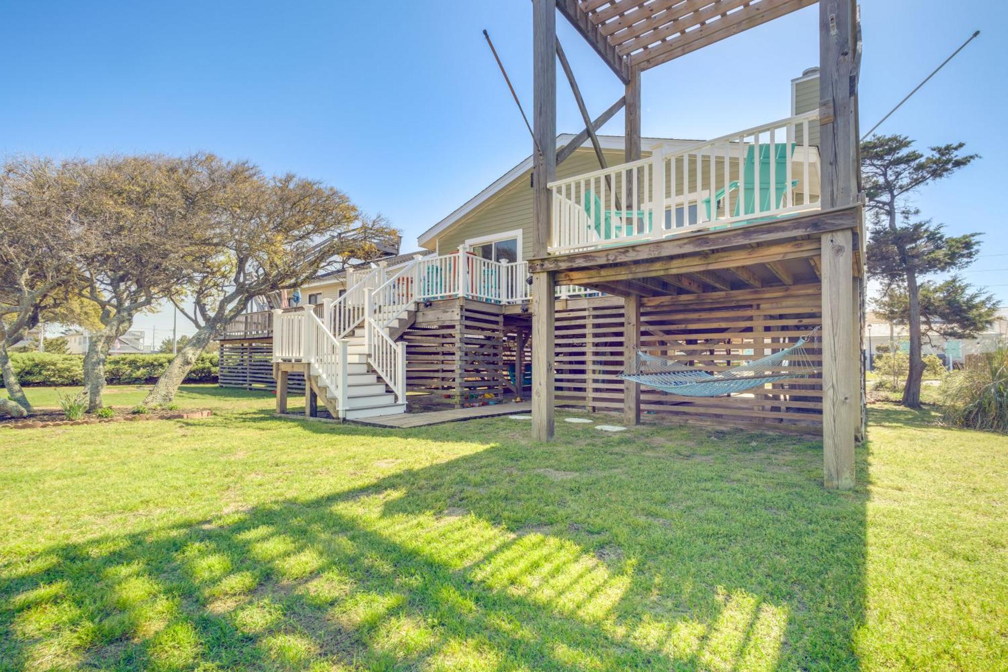 Coastal Home With Deck And Outdoor Shower Kill Devil Hills Bagian luar foto